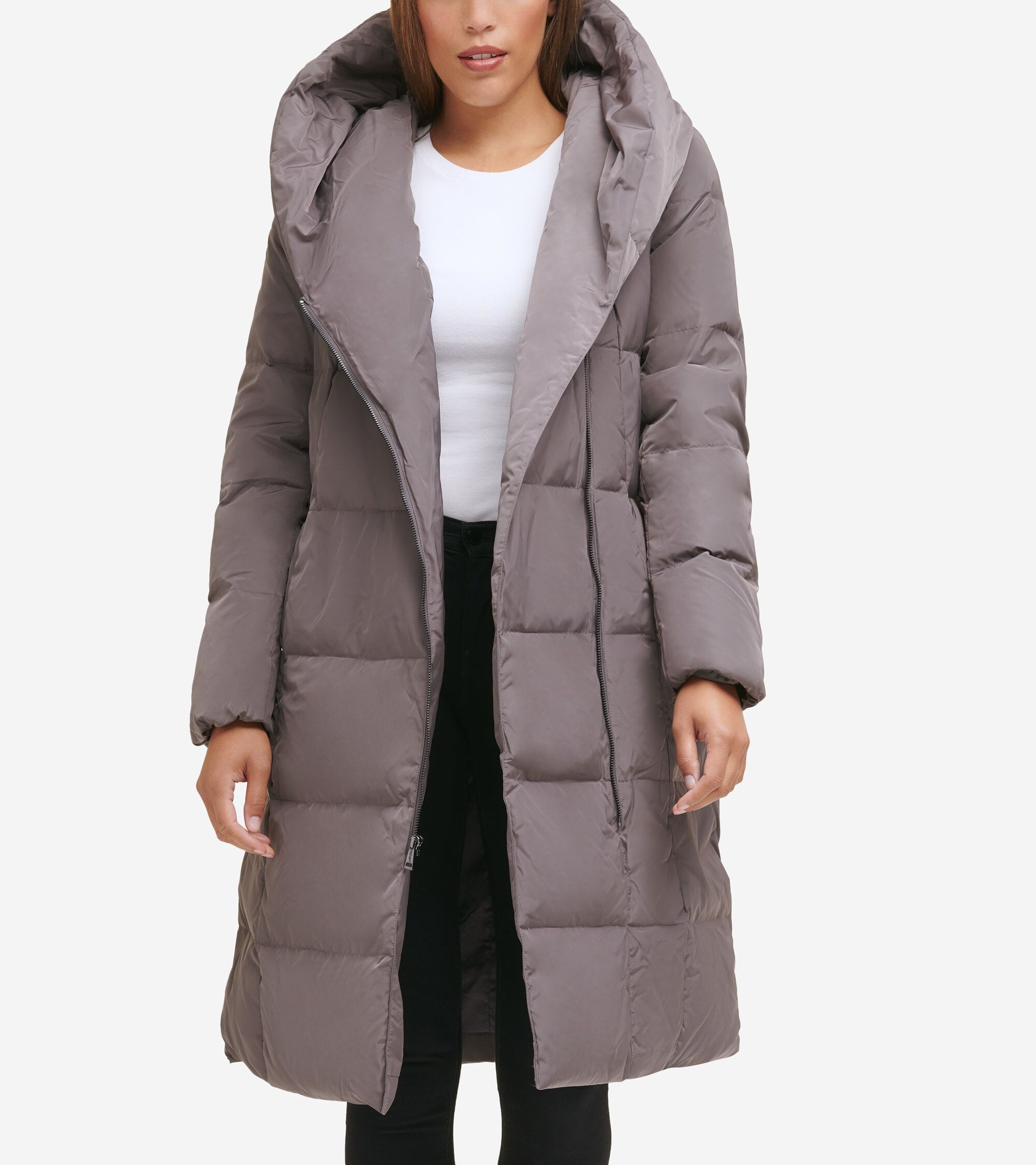 Cole haan asymmetrical coat hot sale